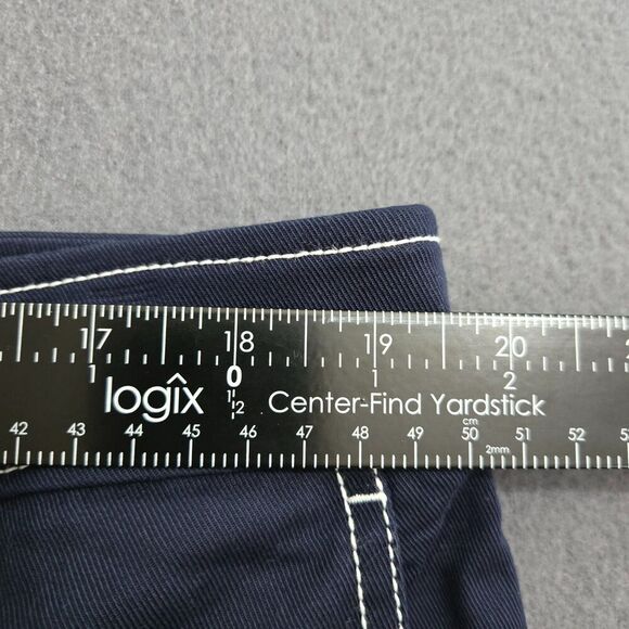 LOFT Navy Straight Leg Pants - Picture 13 of 13